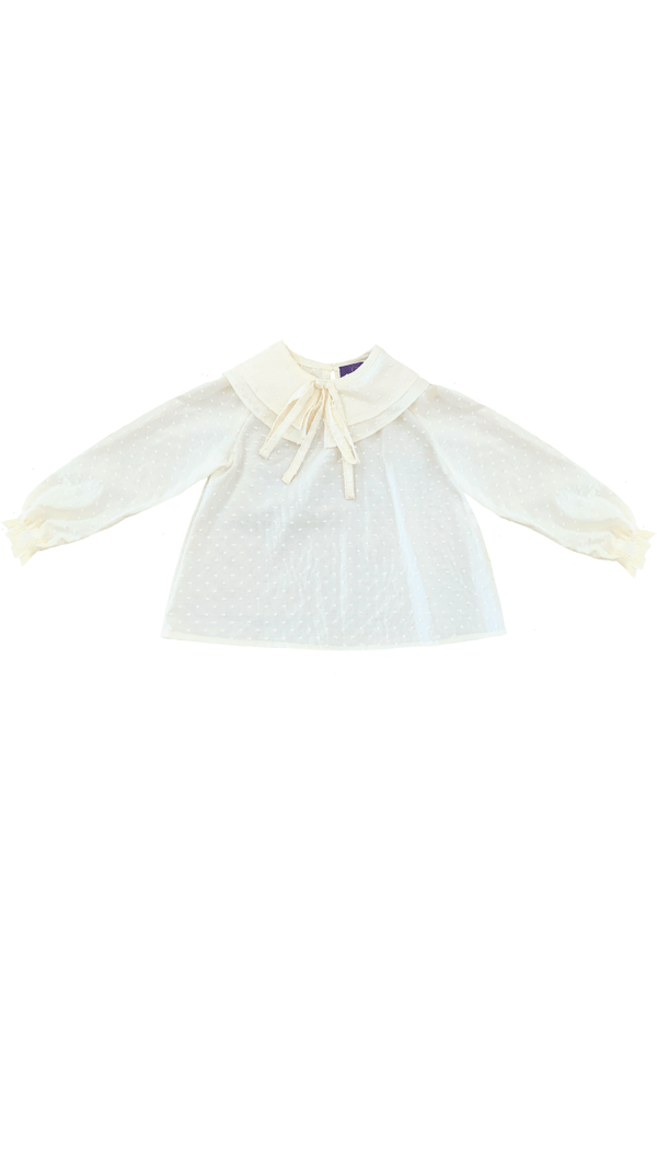 Blusa Antonia PLUMETIS ECRU