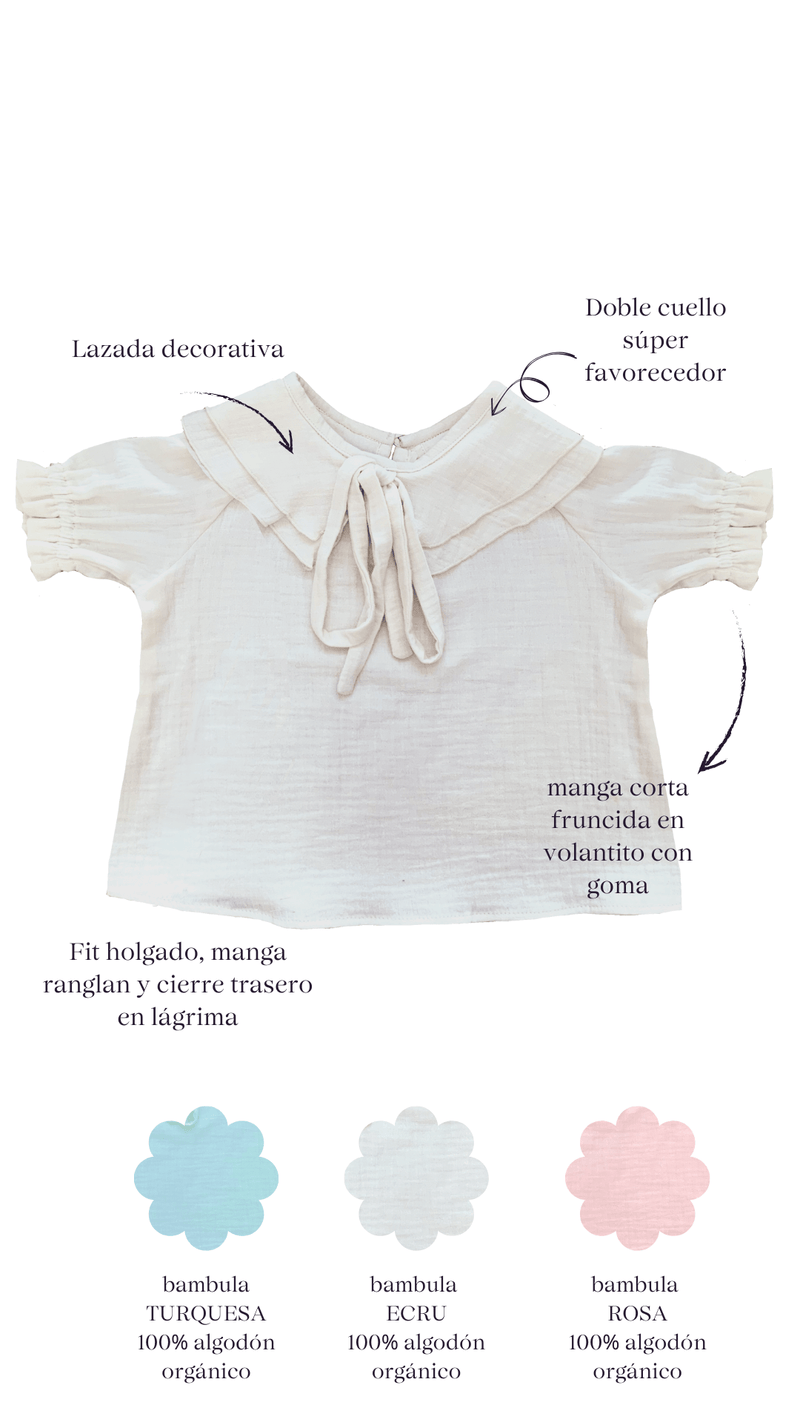 Blusa Antoñita ECRU
