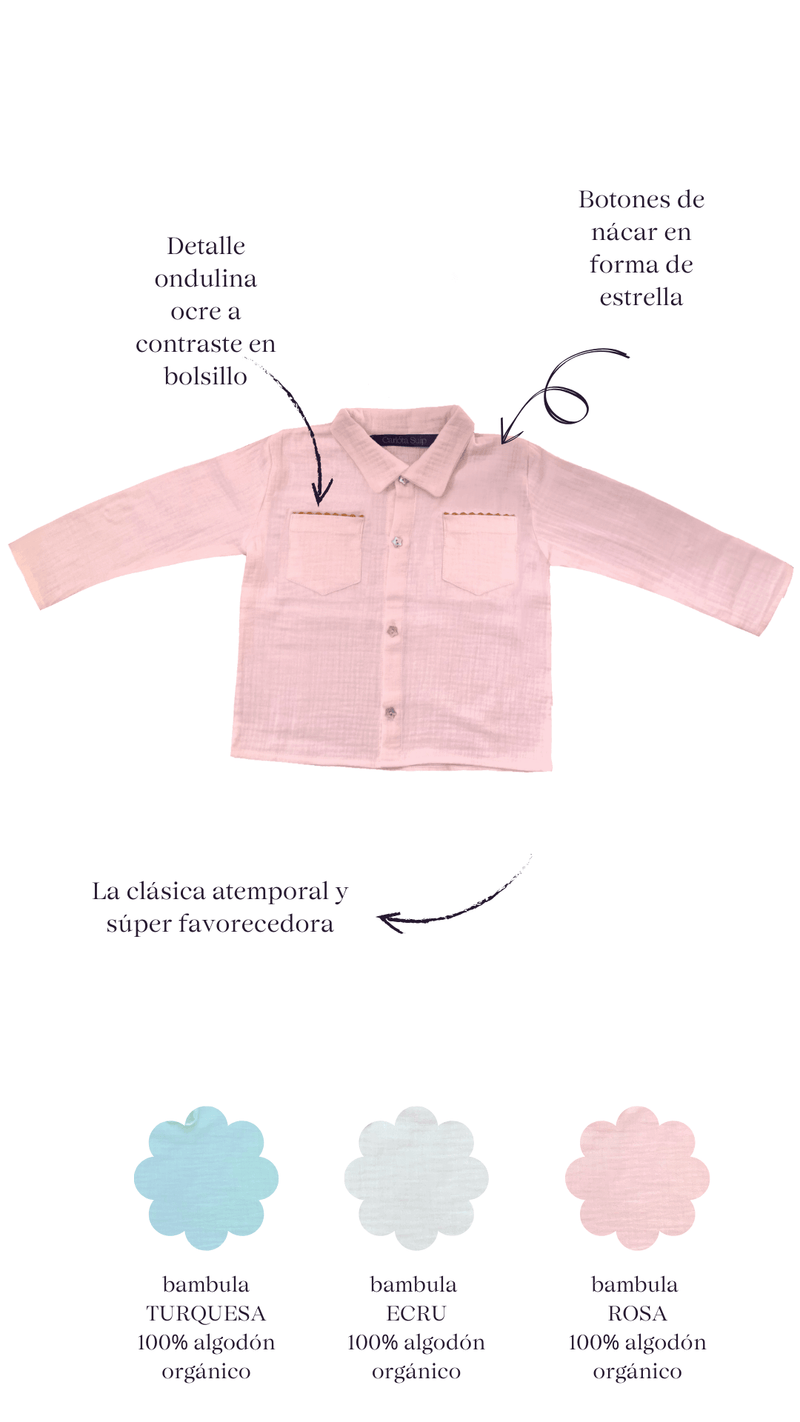 Camisa Sam ROSA