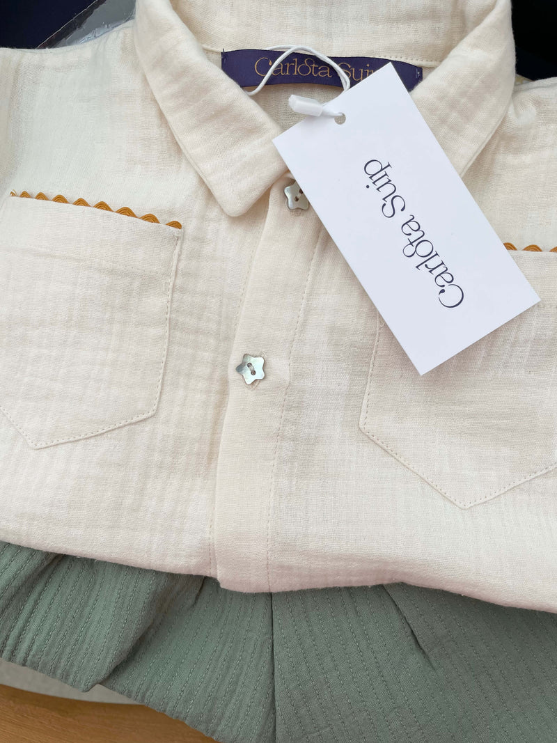 Camisa Sam TURQUESA